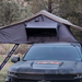 Extended Roof Top Tent in Dark Gray outside