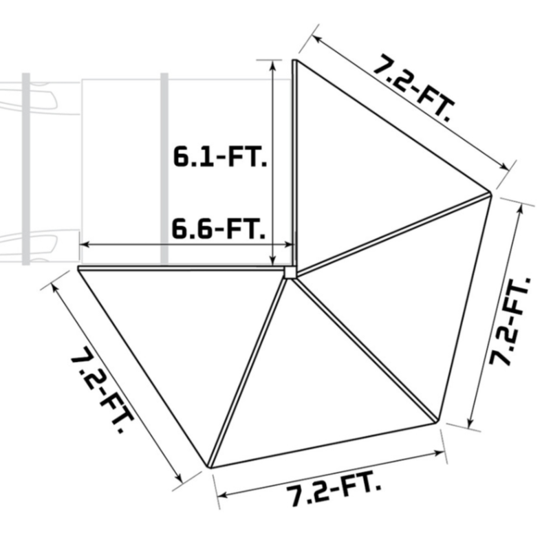 DELTAWING XT-71 | 270 DEGREE AWNING