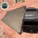 Overland Vehicle Systems Nomadic Awning 180 - Dark Gray Cover With Black Transit Cover Off